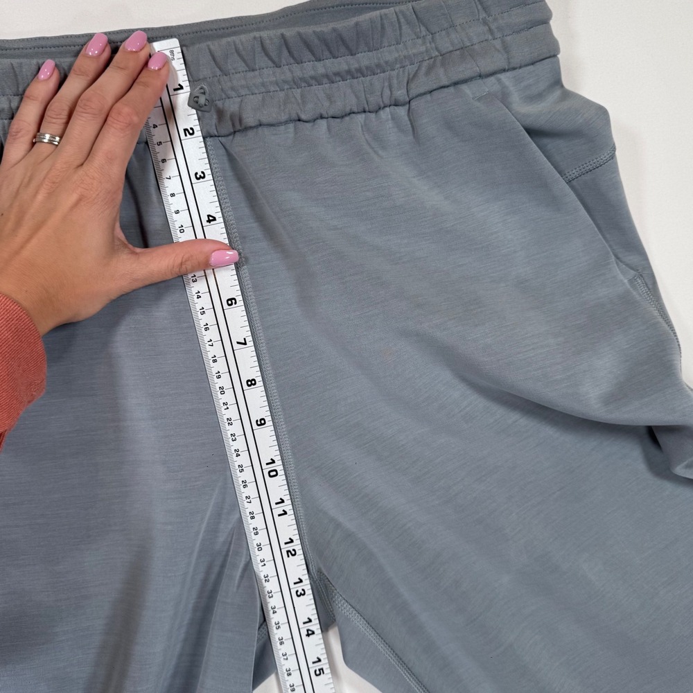 Lululemon Softstreme High-Rise Pant Full Length Chambray Grey 10 Comfy Travel - Picture 15 of 16